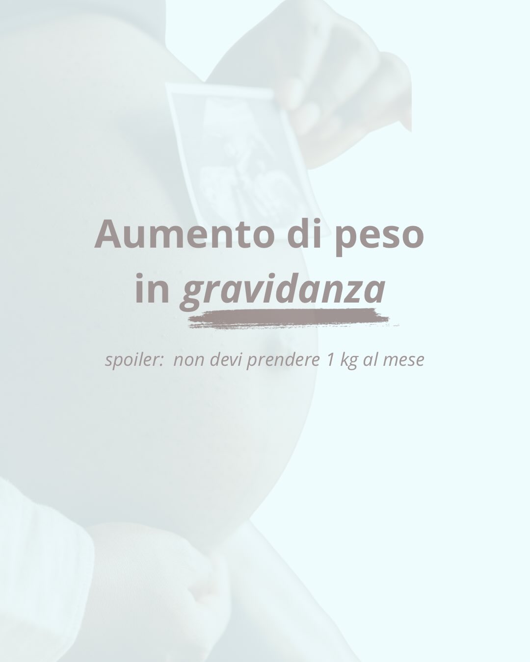 Aumento di peso in Gravidanza
